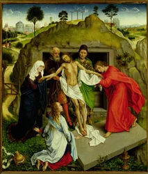 De graflegging, ca. 1450